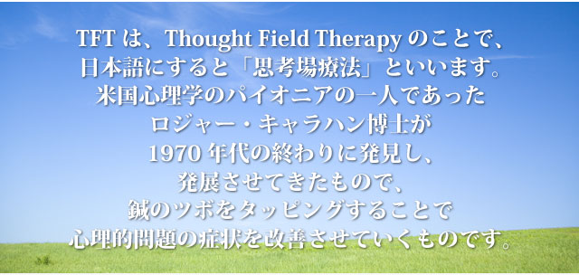 日本TFT協会 Thought Field Therapy